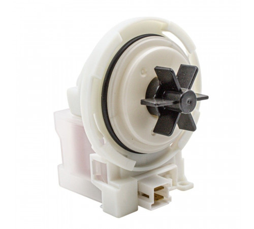 Сливной насос для стиральной машины (Copreci, медь, 30w, 4 защелки, фишка, вперед) 82012012