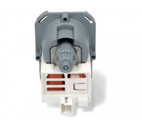 Сливной насос для стиральной машины (Askoll, медь, 40W, 3 защелки, фишка, назад) AV5449