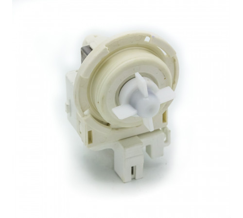 Сливной насос для стиральной машины (Miele, медь, 30w, 4 защелки, фишка, вниз) PMP006MI
