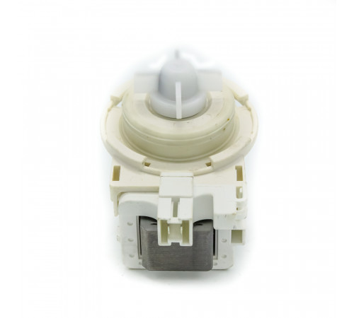 Сливной насос для стиральной машины (Miele, медь, 30w, 4 защелки, фишка, вниз) PMP006MI